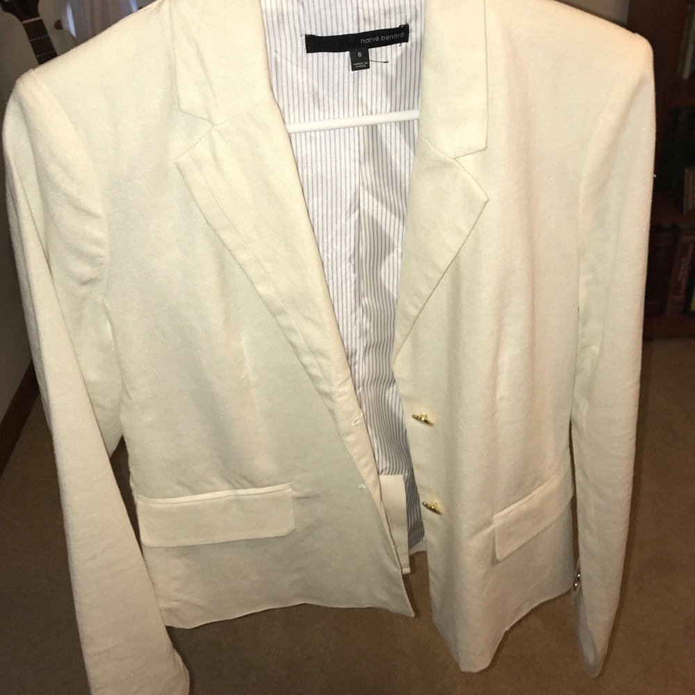 White blazer