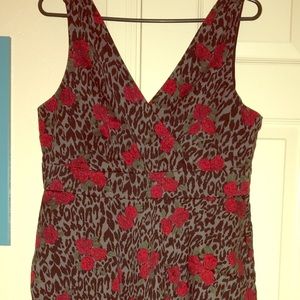 Torrid leopard  and rose print dress 👗