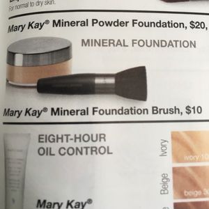 Mineral powder foundation brush