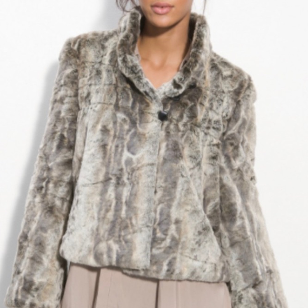 Kristen Blake Faux Fur Coat