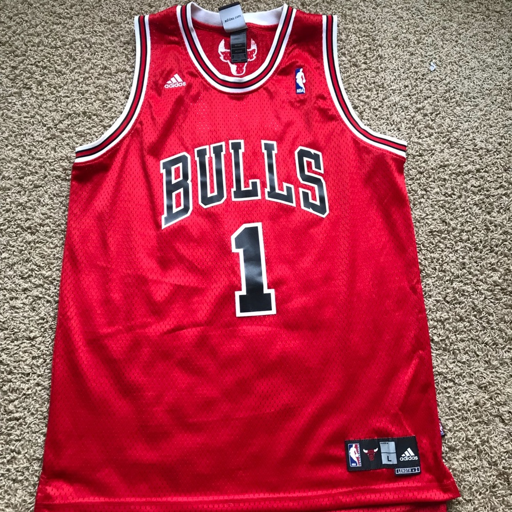 Chicago Bulls Jersey Rose number 1 NBA