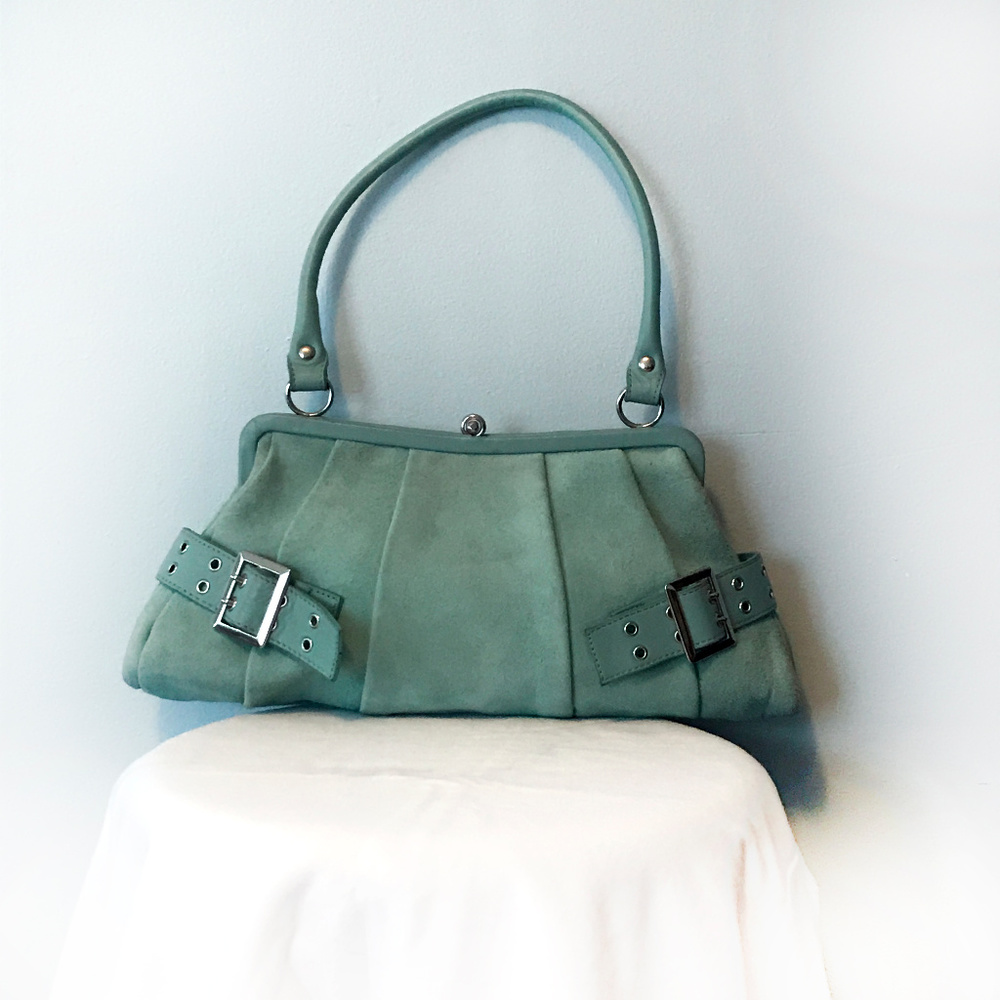 VINTAGE 80s Randolph Duke Suede bag