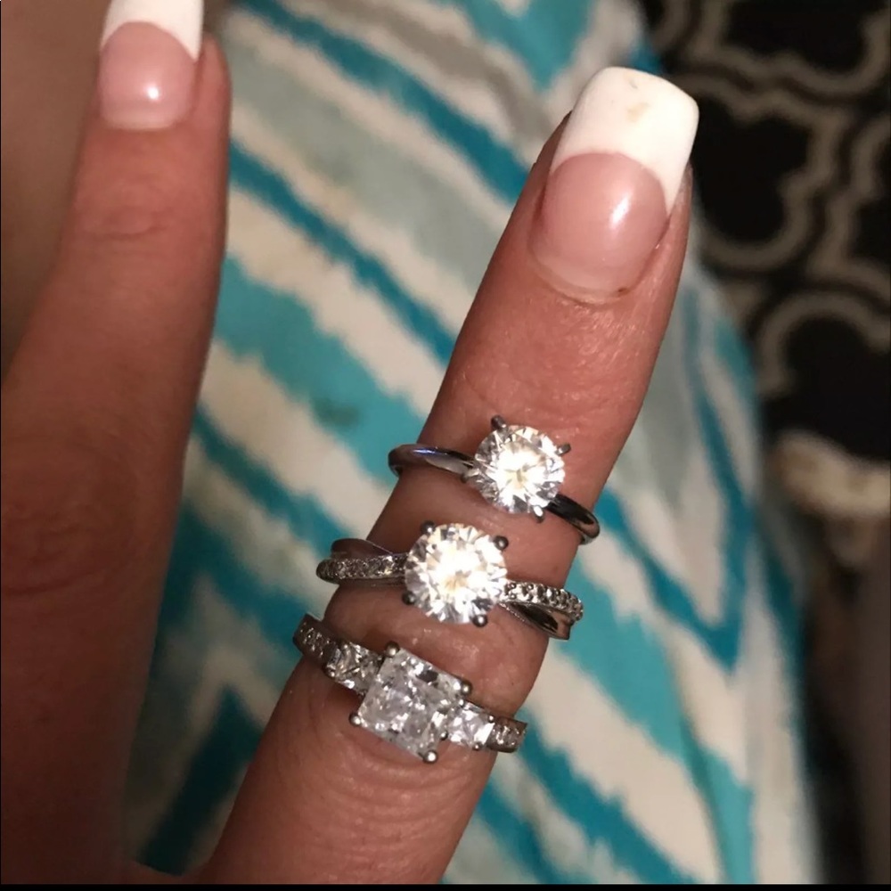 Bundle of 3 beautiful Sterling Silver Rings