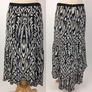 Leifsdottir Anthropologie silk high low skirt Leifsdottir Anthropologie silk high low skirt