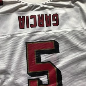 San Francisco 49ers Jersey Garcia backwards name
