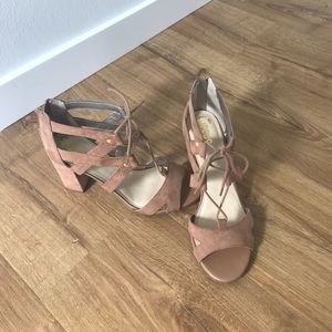 Nude sandals