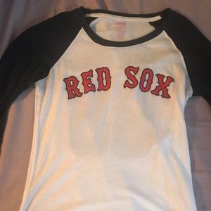 Pink! Boston redsox baseball tee!