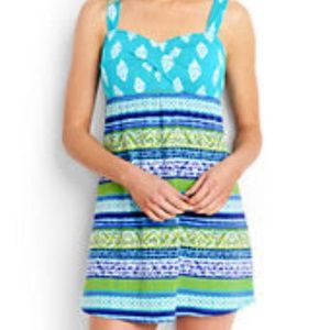Blue & Green swim dress