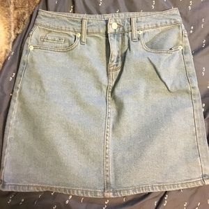Jean skirt