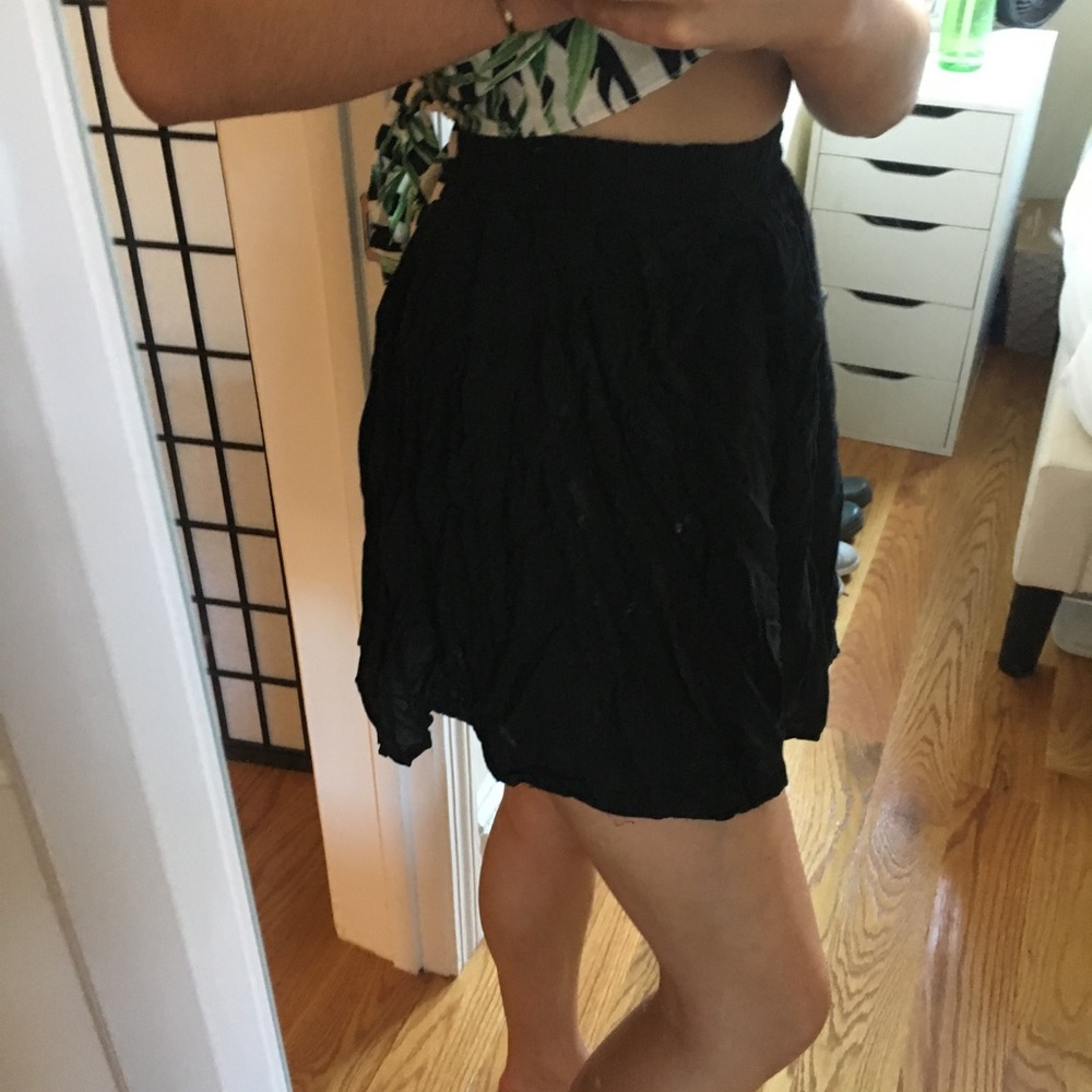 Soft black skirt