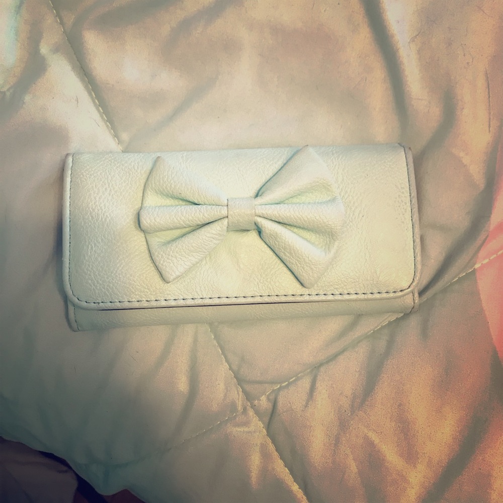 Cute mint green wallet