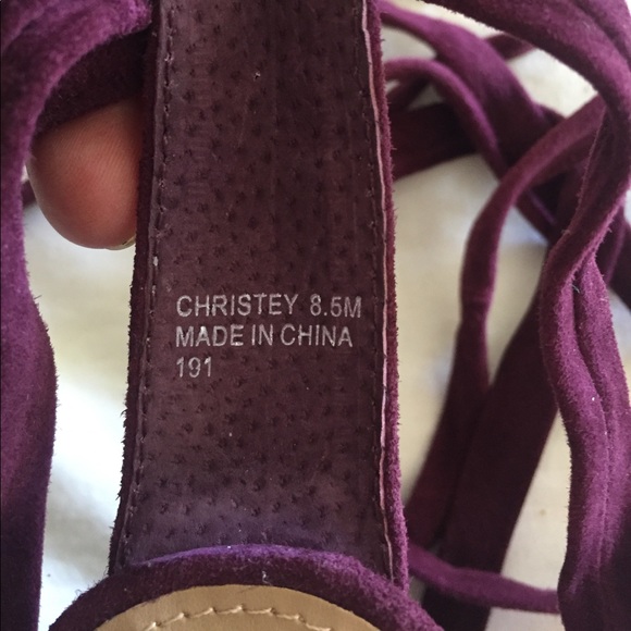 Steve Madden Christey ankle wrap heels - Picture 5 of 5