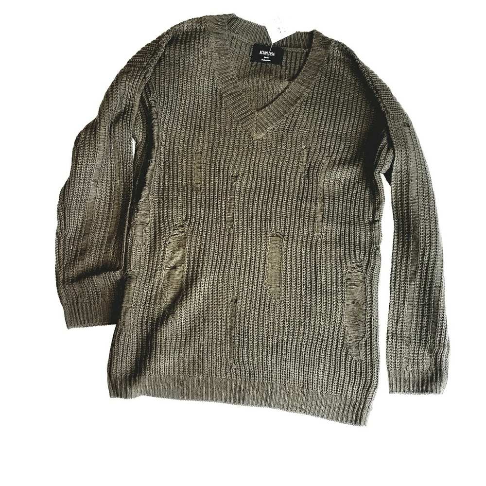 💥HP💥 Distressed Sweater - Picture 2 of 2
