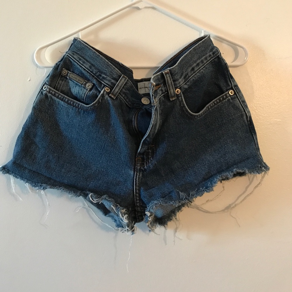 High Waisted Calvin Klein Shorts
