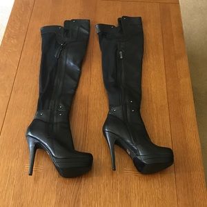 Baker Stiletto thigh high boots Baker Stiletto thigh high boots