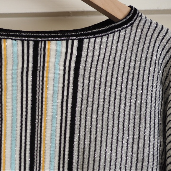 Vintage 60's metallic top - Picture 3 of 5