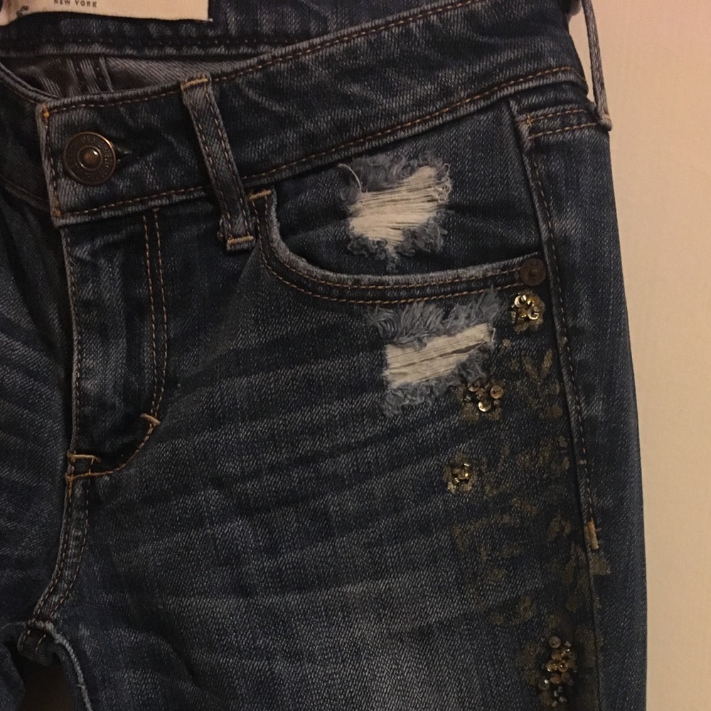 Abercrombie &Fitch size 0 Jeans ‼️