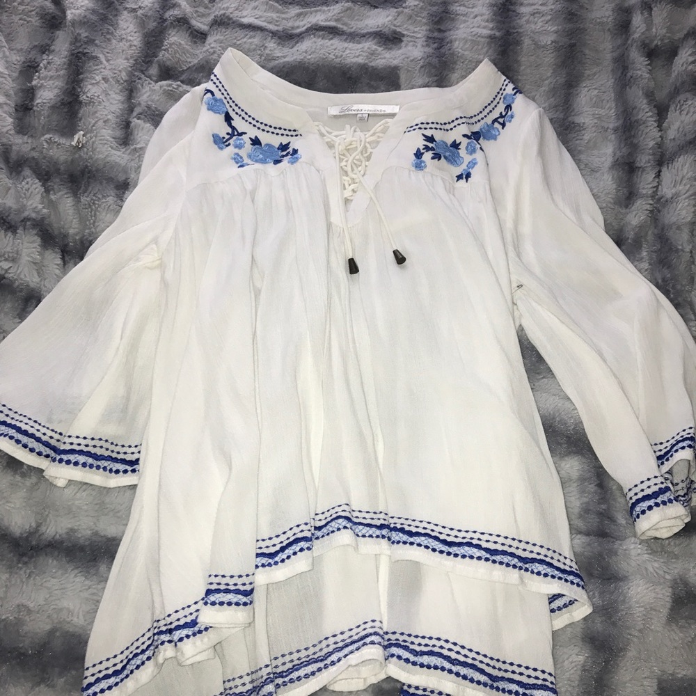 lovers + friends blouse