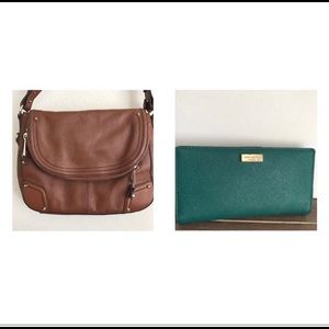 Kate Spade wallet & Aldo Purse
