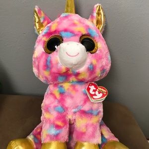 Large Beanie Boo Unicorn