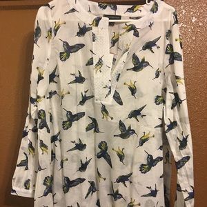 Lane Bryant Hummingbird Top NWT Size 14/16 Lane Bryant Hummingbird Top NWT Size 14/16
