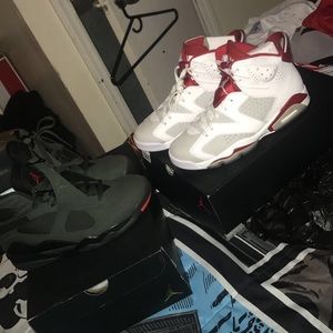 Jordan 8s and Jordan 6s (NEVER WORN)