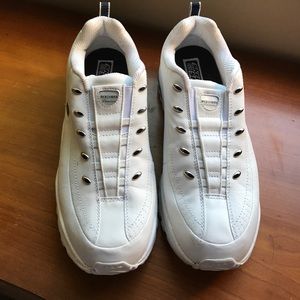 Skechers Sport Slip On Sneaker White. Size 10