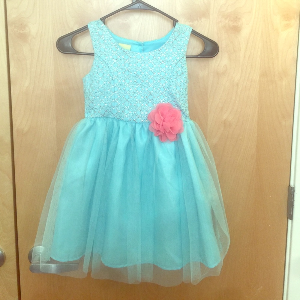 Holiday Editions Blue Party Dress Girls Sz 6X