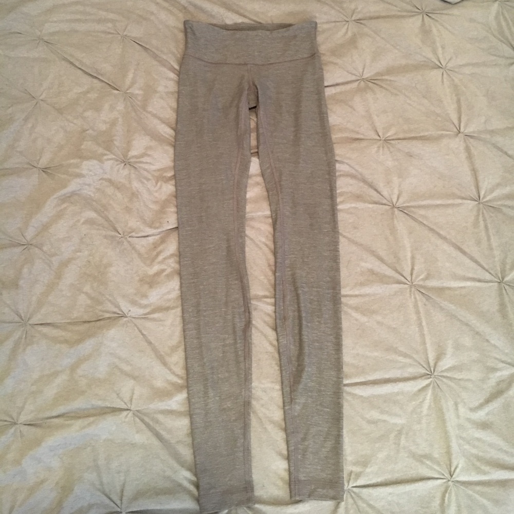 Lululemon butter soft wunder under pant lt grey