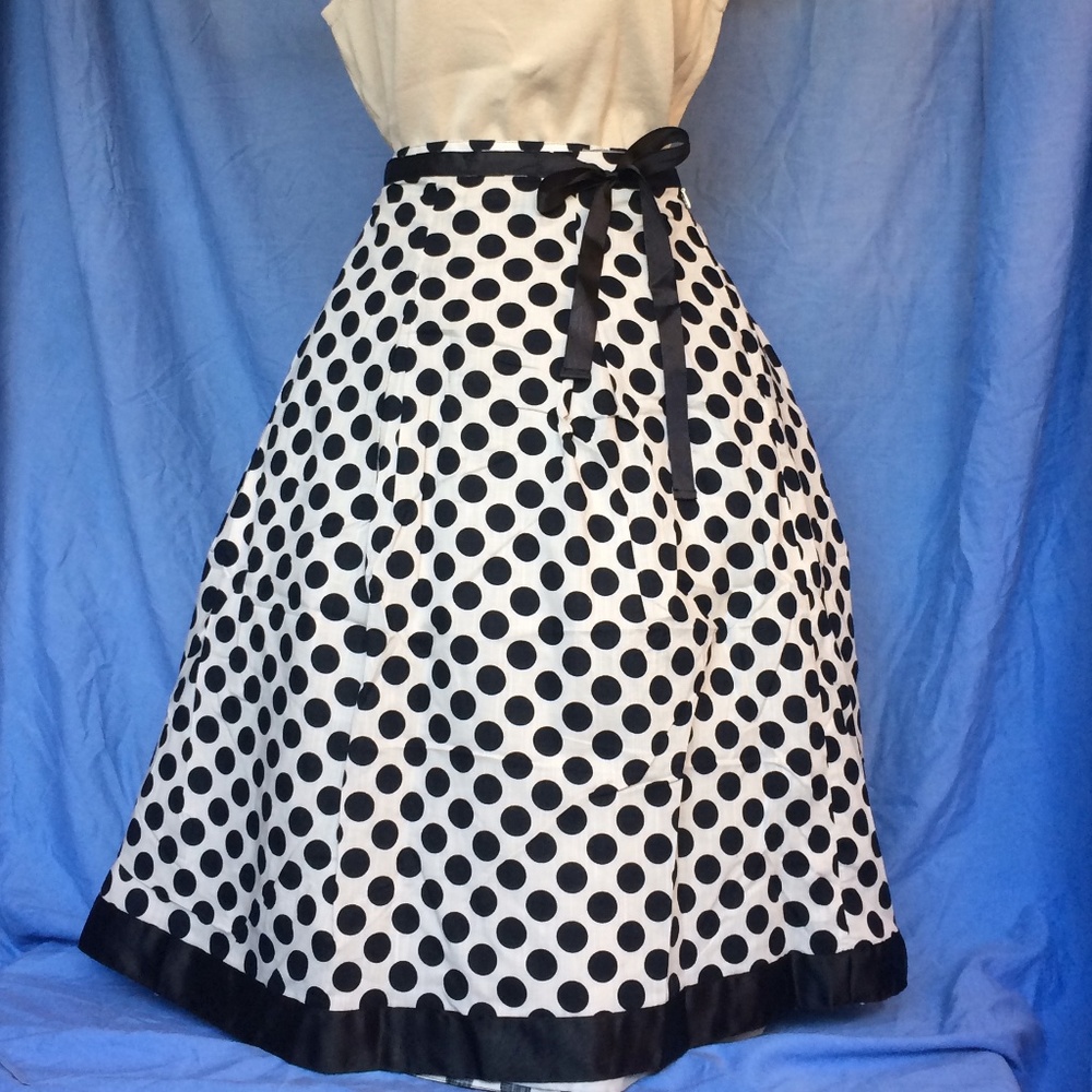 Ann Taylor Poke-a-dot skirt