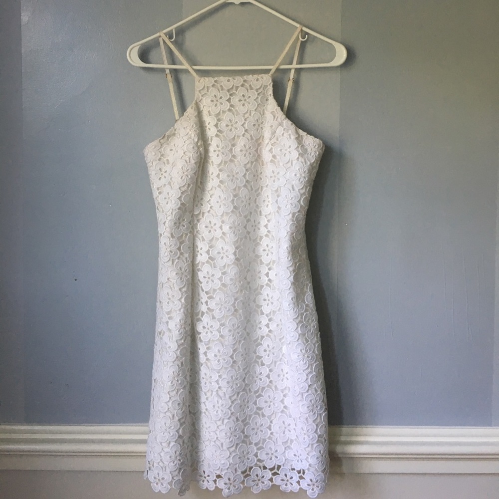 Lilly Pulitzer White Lace Dress
