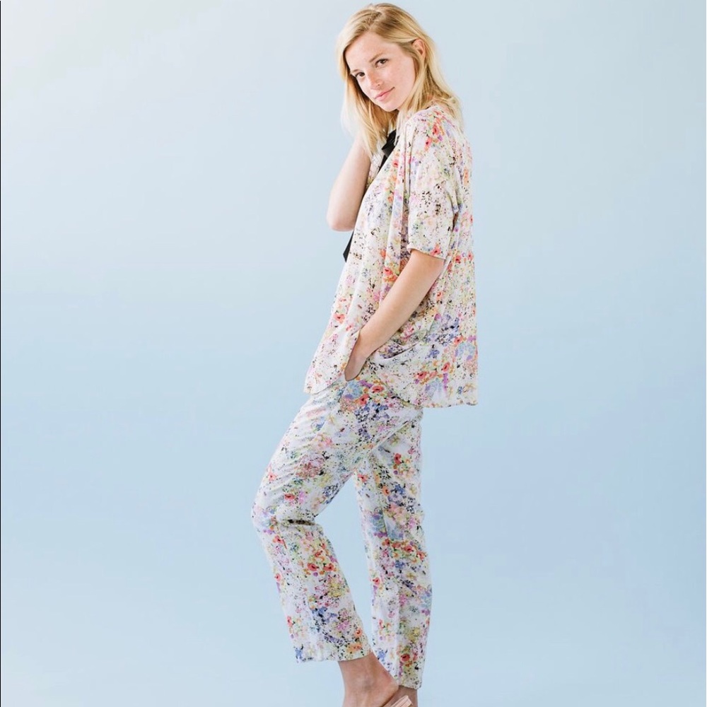 NWOT SonnetJames Floral Playsuit