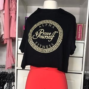 Alpha Pack Fitness Prove Yourself shirt! Alpha Pack Fitness Prove Yourself shirt!