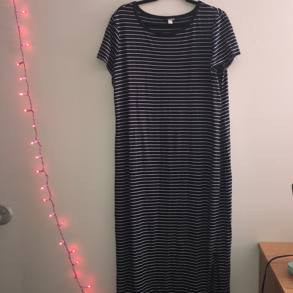 Striped Maxi Dress