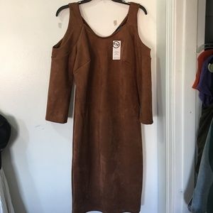 Cold shoulder FTF dress