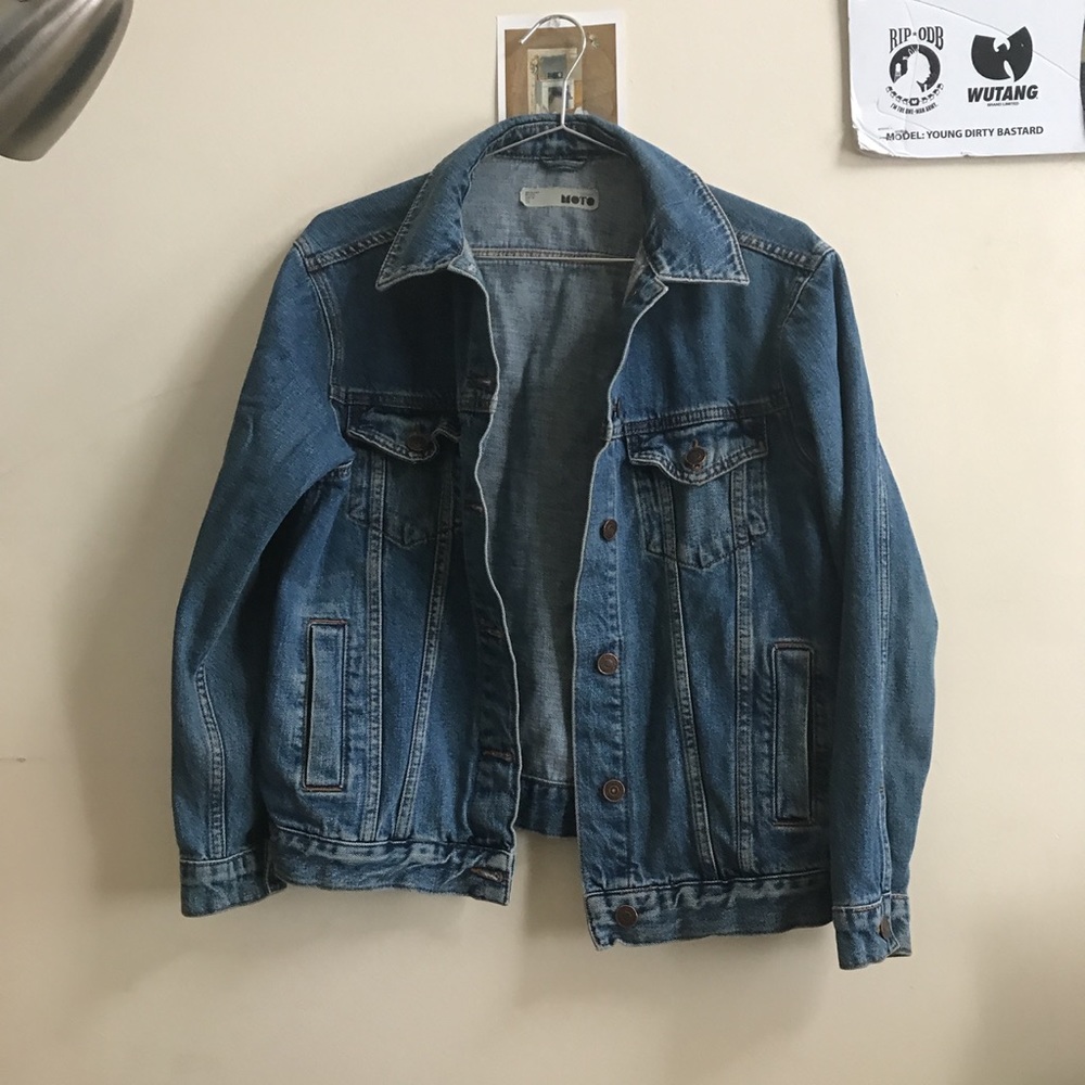 TopShop Moto denim jacket