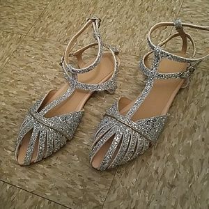 Silver formal sandals Silver formal sandals