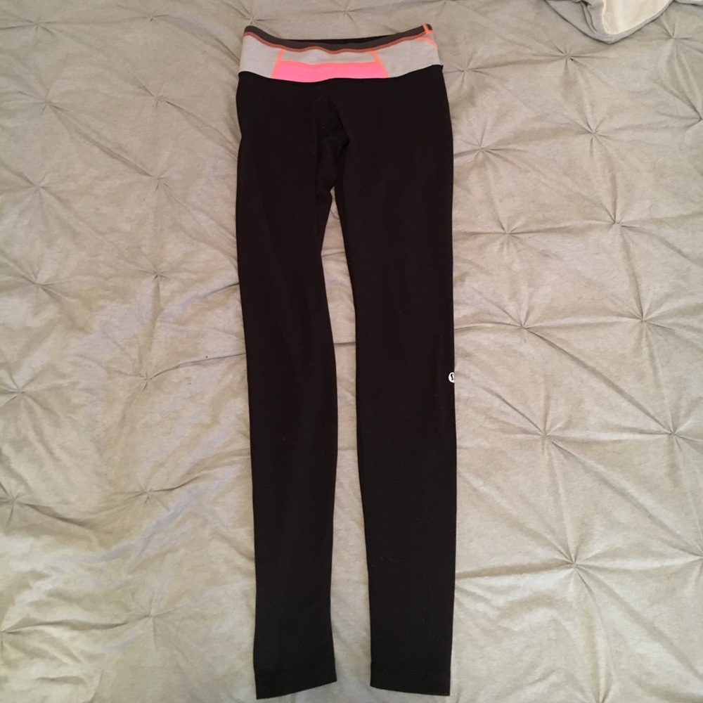 Lululemon wunder under pant-cute waistband