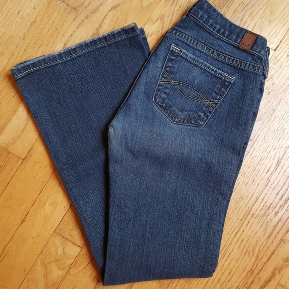 ABERCROMBIE & FITCH Stretch Bootcut Jeans 0S - Picture 2 of 5