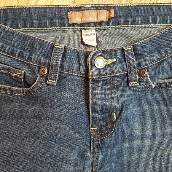 ABERCROMBIE & FITCH Stretch Bootcut Jeans 0S - Picture 3 of 5