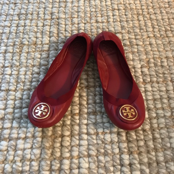 Tory Burch Shoes - Red Tory Bruch flats Tory Burch Shoes - Red Tory Bruch flats