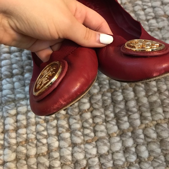 Tory Burch Shoes - Red Tory Bruch flats Tory Burch Shoes - Red Tory Bruch flats