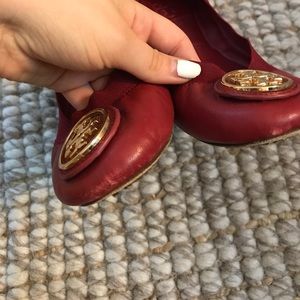 Tory Burch Shoes - Red Tory Bruch flats Tory Burch Shoes - Red Tory Bruch flats