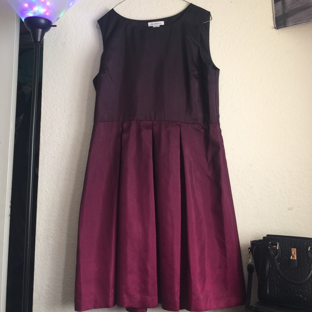 Ombre violet and magenta dress💃🏻