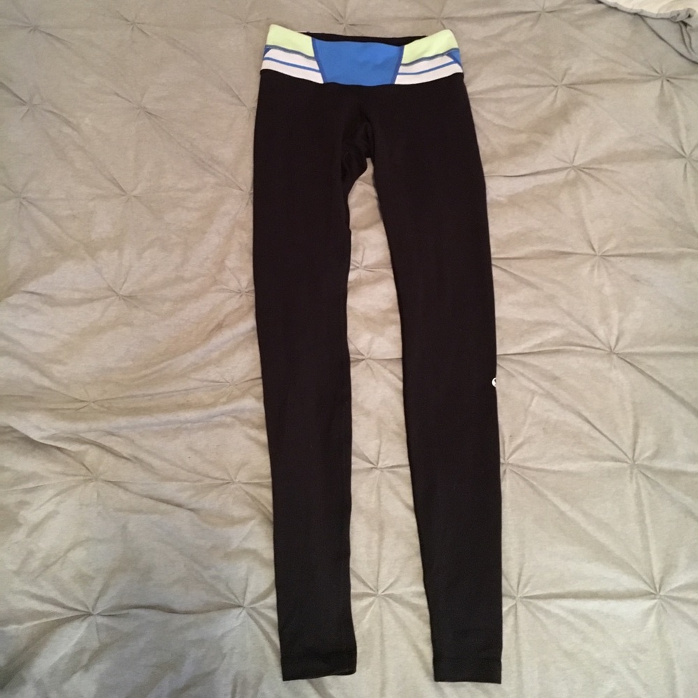 Lululemon Wunder Under pant- cute waistband