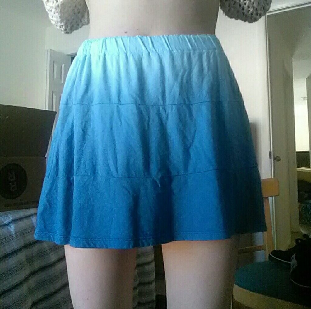 Blue Ombre Skirt