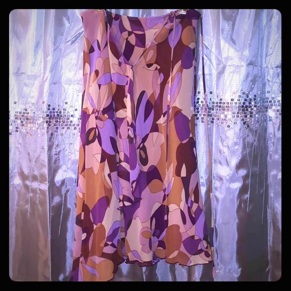 Express silk skirt