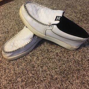 White dc villain shoes