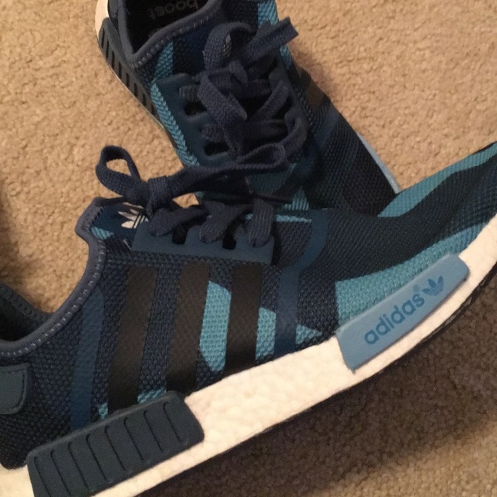 Blue nmds