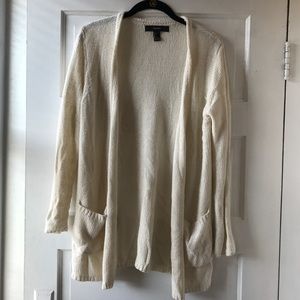 Forever 21 Cream cardigan